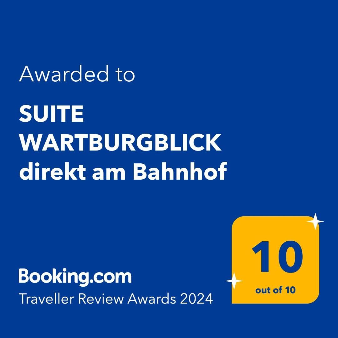 Suite Wartburgblick Direkt Am Bahnhof Eisenach Exterior foto